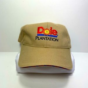 Vintage Dole Plantation Hawaii Souvenir Adjustable Hat Cap